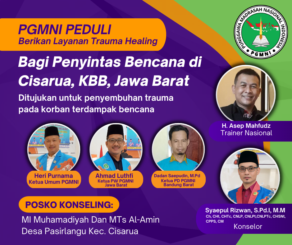 Pamplet PGMNI Peduli Jadi